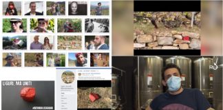 Spopola sui social il video dei viticoltori di Dolceacqua. Fabio Corradi racconta l’iniziativa: “La pietra come testimone e simbolo di unione che troviamo nelle nostre vigne”