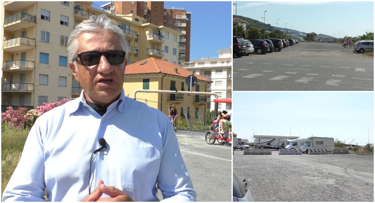 Arma di Taggia, aperto parcheggio di Area 24. Espedito "Per l'estate