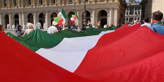 protesta fratelli d'italia