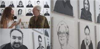 Bordighera: i volti del mercato coperto in mostra nelle opere di Marco Farotto