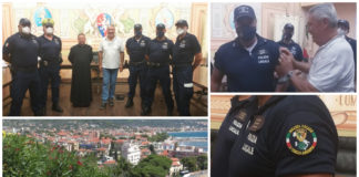Diano Marina: con la consegna di un distintivo in ricordo dell’emergenza Covid, il sindaco Chiappori ringrazia la polizia locale