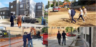 Bordighera, sopralluogo del sindaco Ingenito sui cantieri in città: “Altri ancora inizieranno in autunno” cantieri bordighera