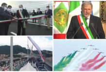 Inaugurato a Genova il nuovo Ponte San Giorgio