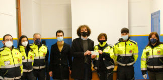 Bordighera, consegnato il ricavato dei calendari 2021 ‘BordiEventi’ alla Protezione Civile