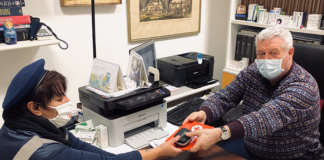 Bordighera, successo per l’iniziativa del V.E.O.S.P.S.S.: distribuiti saturimetri ai pazienti con patologie respiratorie