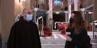 Bordighera: alla chiesa di Terrasanta il virus non ferma le comunioni