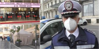 Festival, due ordinanze e norme anti-contagio da far rispettare per la Polizia Locale. “Quattro negozi davanti all’Ariston potranno lavorare” dice il comandante Frattarola claudio frattarola