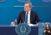Cresce l’attesa per il ‘decreto di Natale’. Domani il Governo annuncerà i provvedimenti restrittivi per arrestare i contagi mario draghi
