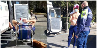 Diano Marina: prendono il sole sulla passeggiata incuranti delle restrizioni anticovid, 500 euro di multa per due cittadini francesi