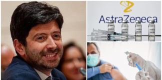 Vaccino AstraZeneca, parla il ministro Speranza: “Chi ha fatto la prima dose non sia preoccupato”