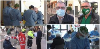 Diano Marina: al via la campagna vaccinale nel golfo, Chiappori “Ottima organizzazione. Pasqua in rosso? Senza un cambio di vento sarà una tragedia” vaccini diano marina