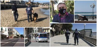 Diano Marina, controlli in centro e sul litorale nel weekend di Pasqua. Il comandante Mistretta (Municipale): “Nessuna sanzione” diano marina controlli municipale