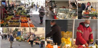 Imperia: il mercato in zona rossa, i commercianti “Senza i colleghi dell’abbigliamento calo netto del lavoro” Mercato porto maurizio