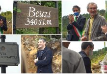 Una strada che unisce frazioni e fazioni: inaugurata via Umberto Napoli in localitĂ Beuzi di Taggia strada beuzi