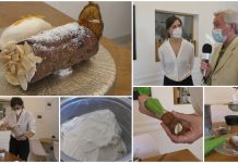 Le ricette del ristorante Ossi di Seppia: il cannolo con mousse ai fichi e ricotta di pecora ricetta cannolo ossi di seppia