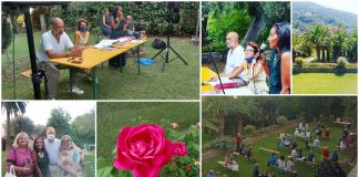 Bordighera: grande successo per l’evento con Luca Beatrice nei giardini di Irene Brin