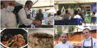 Aromatica: ecco il risotto ai fichi neri degli chef Samuele Maio e Fabio Maiano cooking show aromatica