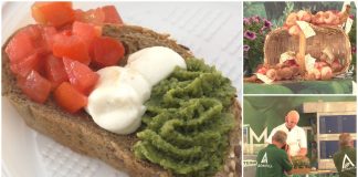 Aromatica: l’aglio di Vessalico protagonista nei piatti dello chef Danilo Rebaudo bruschetta tricolore