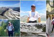 L’alpinista Antonio Santeusanio ce l’ha fatta: a 70 anni e dopo due mesi ha concluso la via Alpina