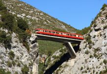 Tornano i treni storici sulla “Ferrovia delle Meraviglie” Ferrovia Cuneo-Ventimiglia-Nizza