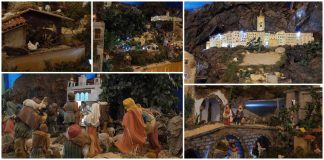 Bordighera quest’anno si fa piccola ed entra a far parte del presepe della chiesa di Terrasanta bordighera presepe