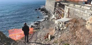 Diano Marina: sopralluogo del sindaco Za Garibaldi sul cantiere dell’Incompiuta “Riapriremo a marzo in attesa della messa in sicurezza definitiva” sopralluogo za garibaldi Incompiuta