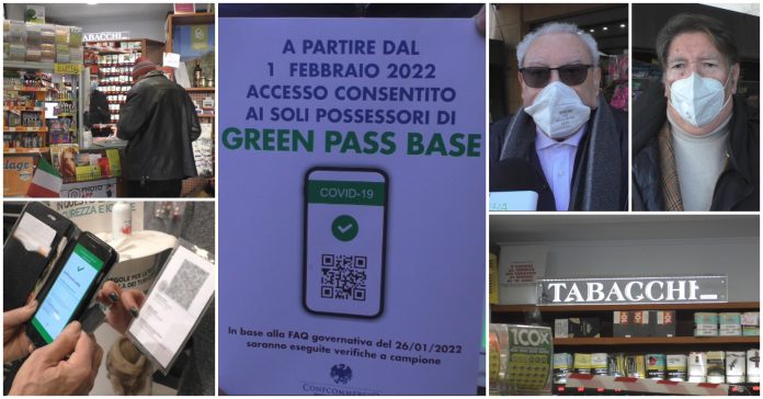 green pass tabaccai