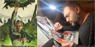 Ecco “Super Ama”, il fumettista della Marvel Simone Bianchi: “Volevo far emergere che fosse Amadeus stesso a salvare Sanremo e la musica dal Covid” super ama