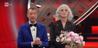 Sanremo 2022, continua il record di ascolti nella terza serata: oltre 9 milioni di spettatori e share del 54% amadeus - drusilla
