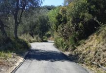 Ripristinata la strada tra ponte Oliveto e regione Panegai a Imperia Strada Regione Panegai