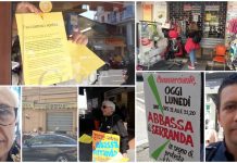 Serrande chiuse a San Martino per protestare contro il nuovo centro commerciale: “Non è un buon affare per il quartiere e per Sanremo” protesta commercianti san martino