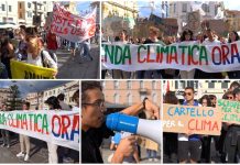 Manifestando per il clima a Sanremo: il corteo di Fridays for Future parla di speranza per la Terra e delusione per chi ci amministra fridays for future sanremo