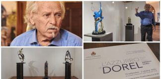 Amerigo Dorel e il suo ‘Azzurro’: “Ho dedicato la mia vita alla scultura” dorel mostra