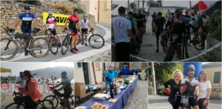 Fiume di ciclisti alla Gravellata del Golfo dianese gravellata golfo dianese