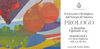 “Il Novecento a Bordighera: dall’Europa all’America”: il 22 dicembre all’ex chiesa Anglicana la mostra a cura dell’Archivio Balbo
