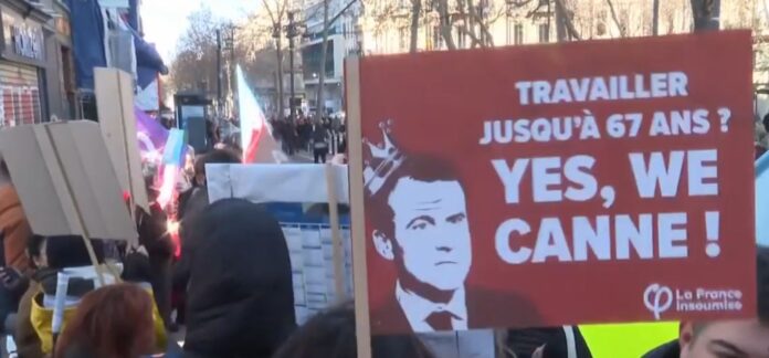 sciopero pensioni francia