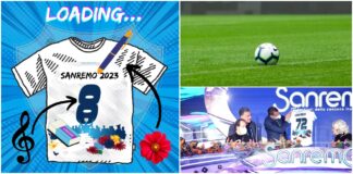Calcio, Sanremese in campo con la maglia speciale per il Festival. Saranno poi messe all’asta per beneficenza maglia sanremese festival sanremo