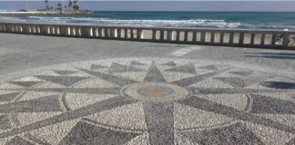 Diano Marina: ripristinata la rosa dei venti, emblema della città degli aranci rosa dei venti diano marina