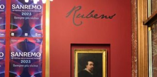 Sanremo 2023, il ritratto di Rubens arriva al teatro Ariston per il Festival reubens
