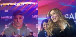 Sanremo 2023, Francesca Fagnani si presenta: “Paura della scalinata? No, ho provato quella dell’albergo in tacchi e pigiama” lucci - fagiani