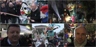 Partenza col botto per il Carnevale di Diano Marina. Spandre e Gramondo: “Grande successo, siamo pieni di gente” carnevale diano marina