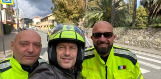 Milano-Sanremo, i ringraziamenti del sindaco Za Garibaldi e del presidente del Consiglio Comunale Bregolin per i controlli in occasione del passaggio in città della corsa