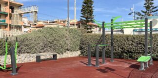 Bordighera, lungomare Argentina: a breve la fine dei lavori per la nuova area fitness