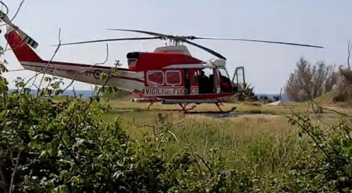 elicottero vigili del fuoco