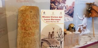 Diano Marina, il museo civico del Lucus Bormani presenta il nuovo depliant informativo relativo al percorso archeologico Museo Civico di Diano Marina