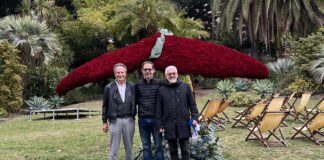 Villa Ormond in Fiore: Bordighera presente con l’installazione floreale “Capodoglio Dave”