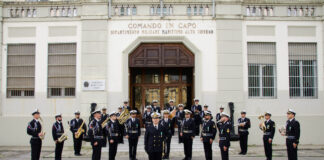 Diano Marina, domani sera a villa Scarsella il concerto della Fanfara di Presidio del Comando Marittimo Nord della Marina Militare