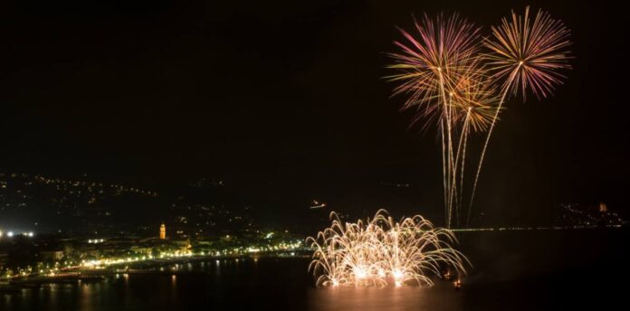 Fuochi d'artificio Diano Marina