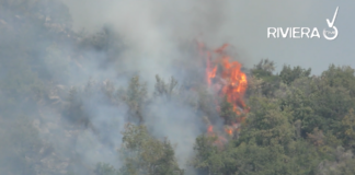 Bordighera, la Polizia locale ricorda lo stato di grave pericolosità per incendi boschivi incendio ceriana