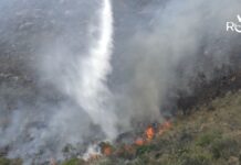 Ceriana: in fase di bonifica l’incendio, in serata via libera al rientro degli sfollati nelle loro abitazioni incendio ceriana